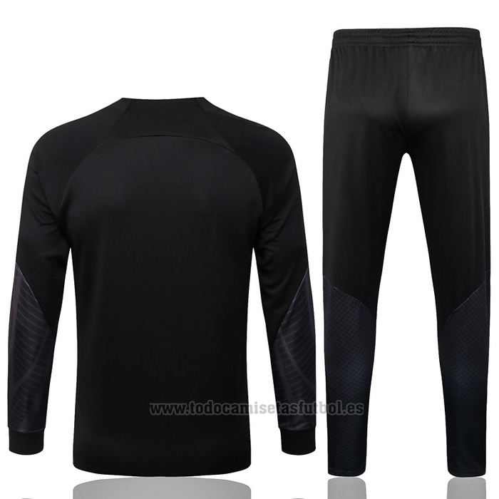 Chandal de Chaqueta del Corea del Sur 2022-2023 Negro